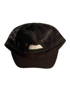 SnapBack Hat - Black/White