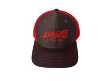 Load image into Gallery viewer, SnapBack Hat - Dark Grey/Red