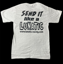 Load image into Gallery viewer, Lunatic Racing Youth T-Shirt - Slogan Print