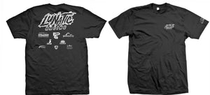 Lunatic Racing T-Shirt - 2023 Sponsor Print