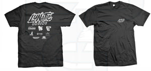 Lunatic Racing T-Shirt - 2022 Sponsor Print